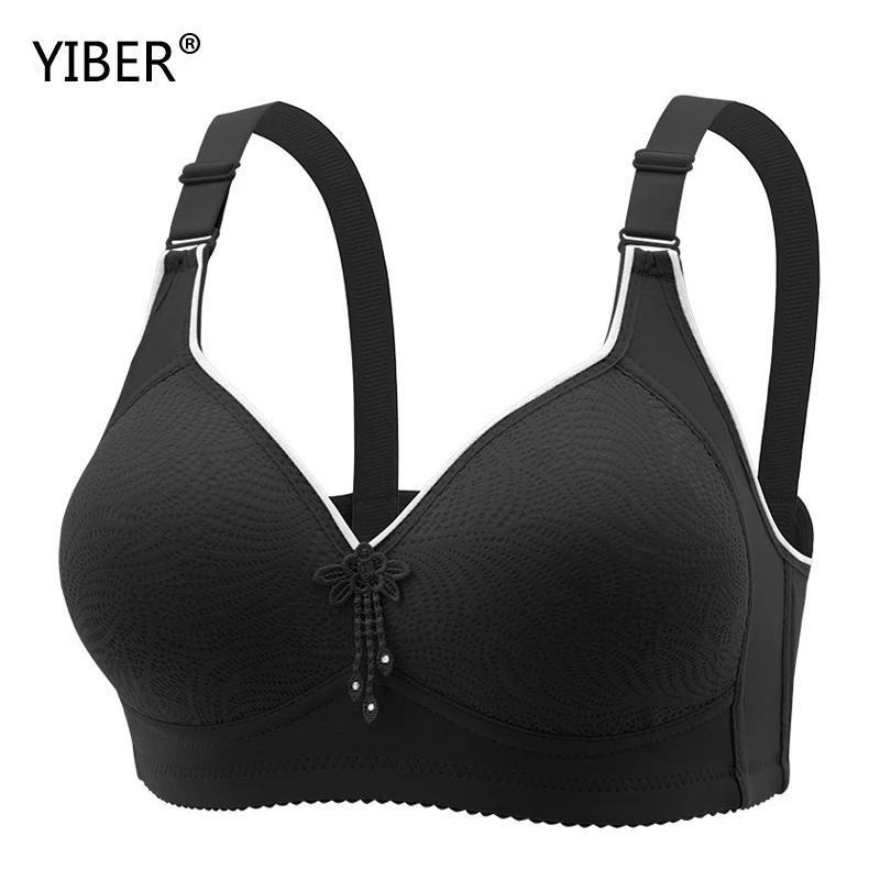 

Sexy Plus Size Bras Women Wireless Bra Lace Push Up Bras Underwear Comfortable Women's Lingerie Seamless Beauty Back Underwear