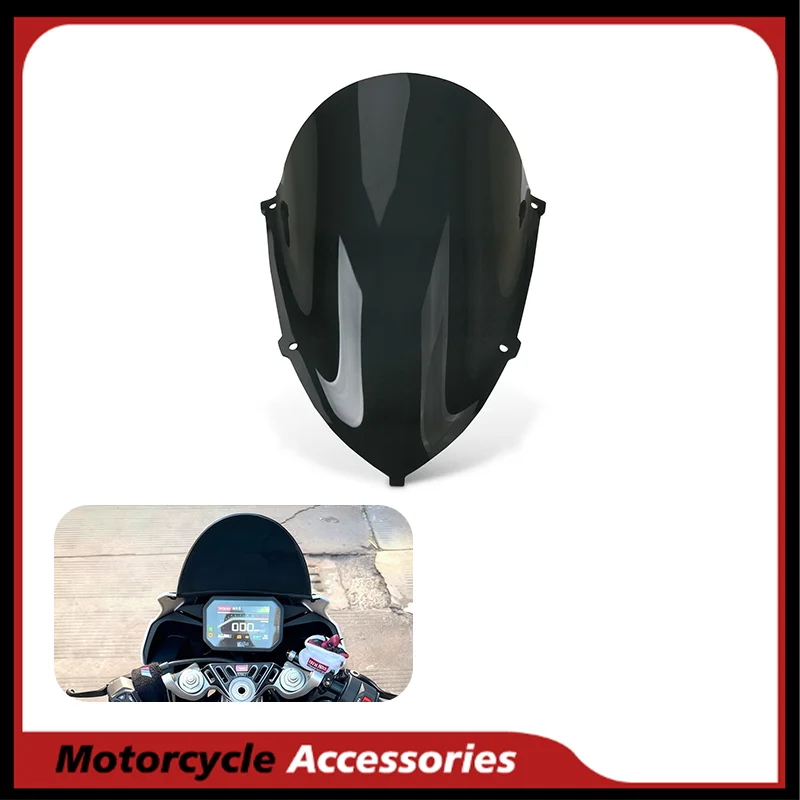 

Fit For Aprilia RS457 RS 457 2024 2025 2026 Motorcycle Screen Windshield Fairing Windscreen Wind Deflectors