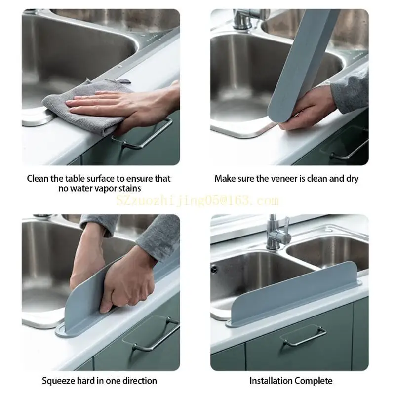 Silicone Sink Splashes Guard Waterproof Cover Splatter Shield Splashes Protector best sale