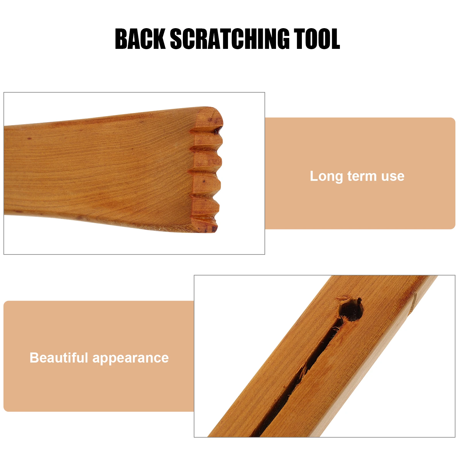 

1 шт. портативный скребок для спины, практичный задний скребок с длинной ручкой, эффективное облегчение зуда для дома, путешествий, скребок для спины