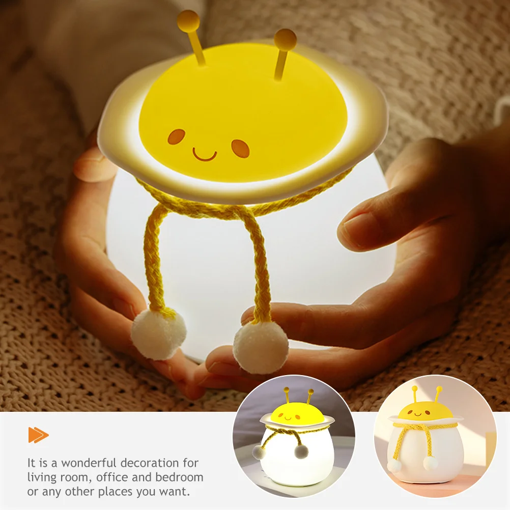 

Creative Animal Shaped Night Light Rechargeable USB Powered Soft Glow Lamp for Bedroom Living Room Aesthetic Room Decoration