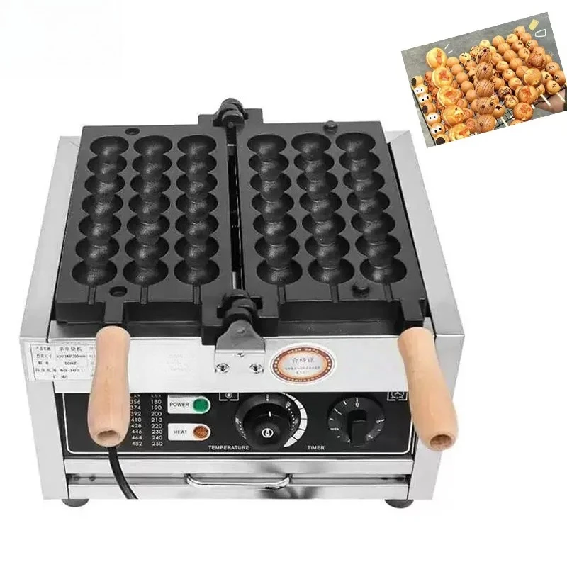 220V 110V Cake Tool Stall Pancake Machine Bursting Paste Pancake Machine