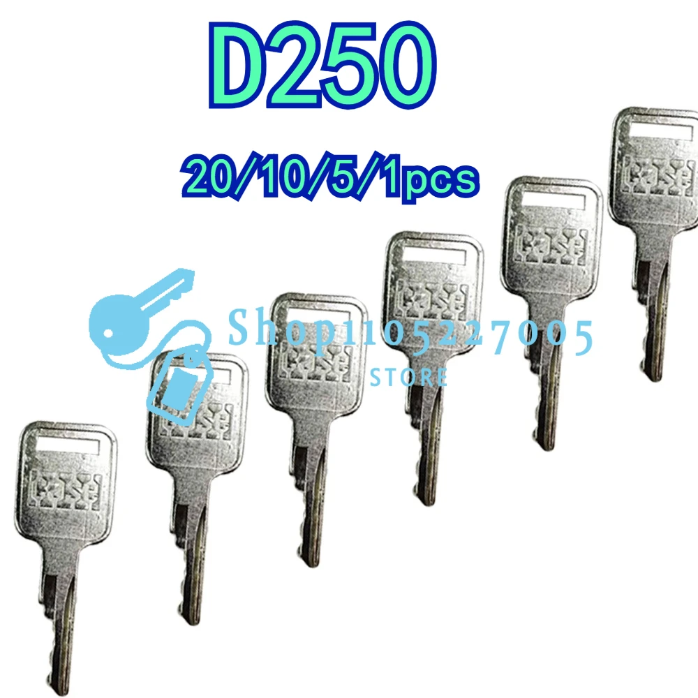 

20/10/5/1 шт. новые ключи D250 подходят для Bobcat Broce Ditch Witch Genie Grove Ingersoll Rand JLG тяжелое строительное оборудование