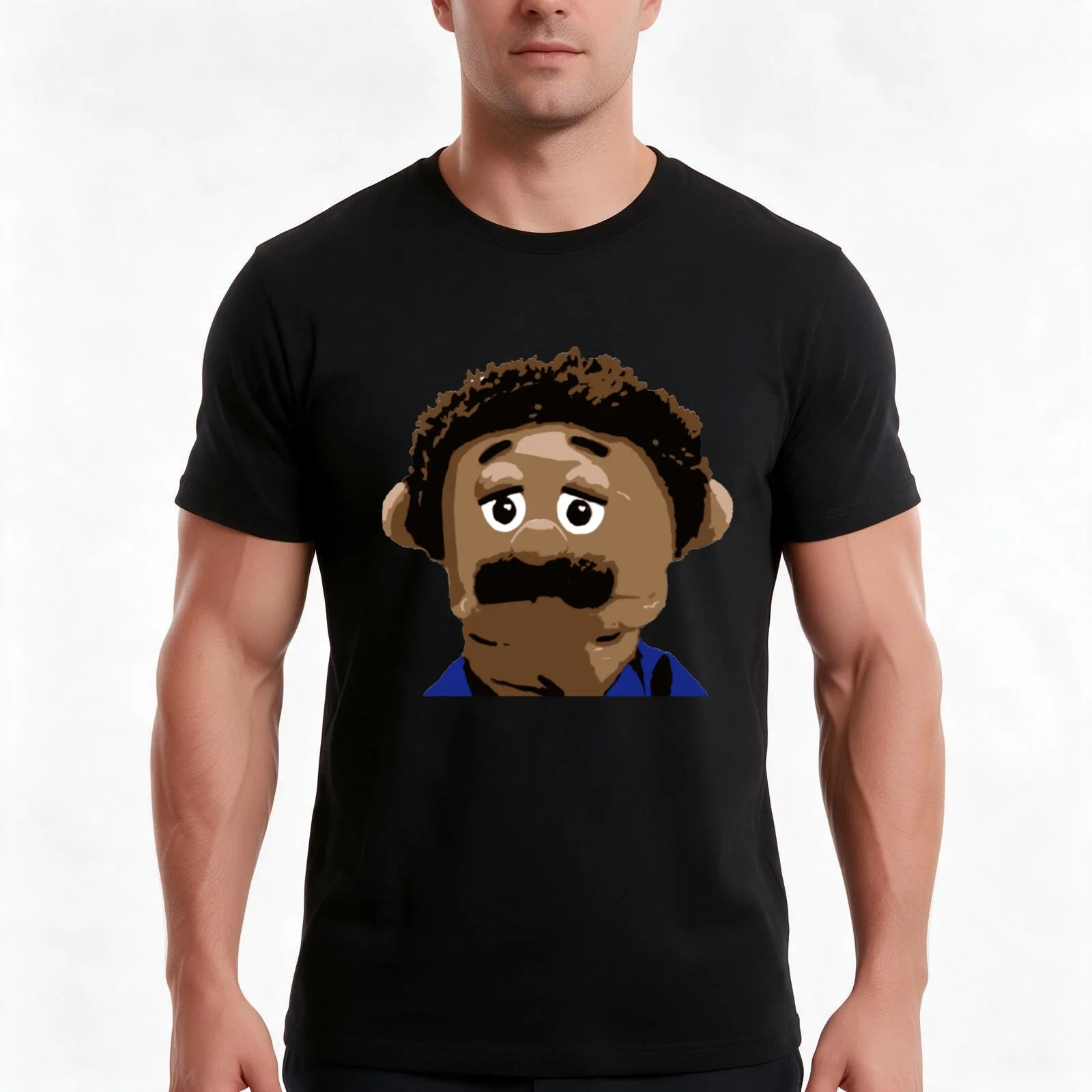 Awkward Puppets (1) T-Shirt Summer Casual Cotton Tee Oversized Streetwear Tops Vintage Graphic Print Loose Fit Short Sleeve
