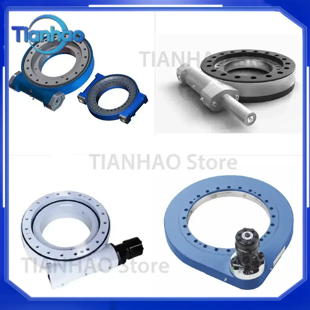 High Precision Dual-Axis Rotary Drive for WE17 WE21 WE25 with 24VDC Motor for Large-Scale Solar Trackers