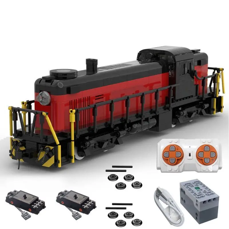 

Изготовленная на заказ модель железной дороги MOC-117012 Texas State (1203 детали/динамическая версия)