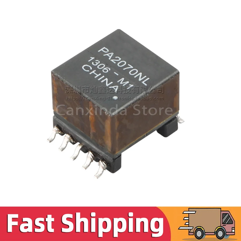 2pcs PA2070NL PA2070 EP13 Type POE Flyback Transformer 36V - 60V to 5V 2.4A High Frequency Wire Wound Switching Power Supply