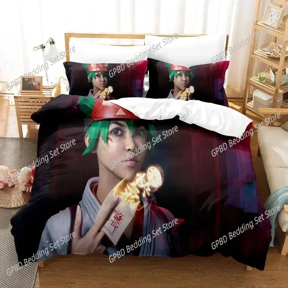 Kiriko Heads Overwatch 2 3D NEW Duvet Cover Pillowcase Bedding Set Adult Girl Bedroom Decoration Children Single Double Large