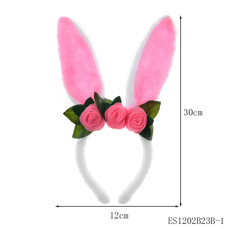 Variedad de Pascua de diademas con orejas de conejo: de encaje hasta estilos de felpa y florales, añade una linda atmósfera festiva a todos los grupos de edad.