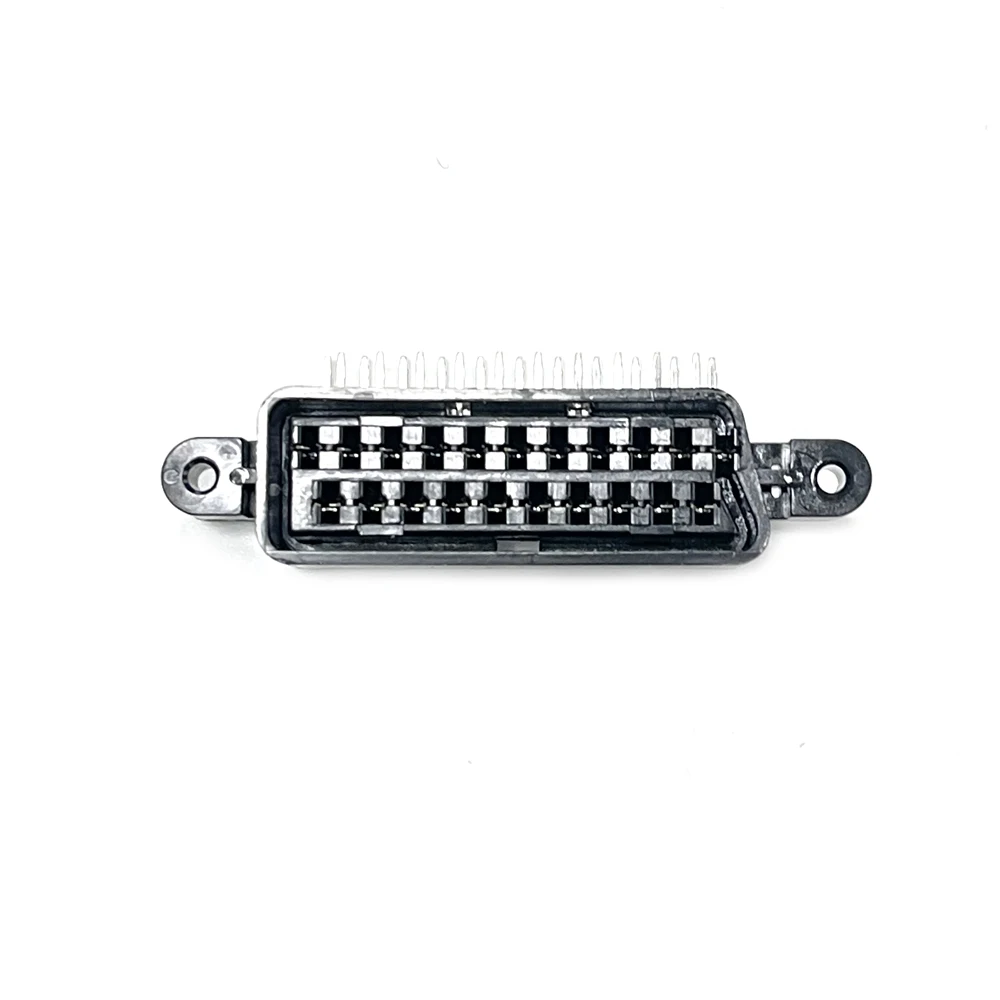 Connect Port Socket Interface 90  180 degree  Connector female slot for scart plug 21pin  cable