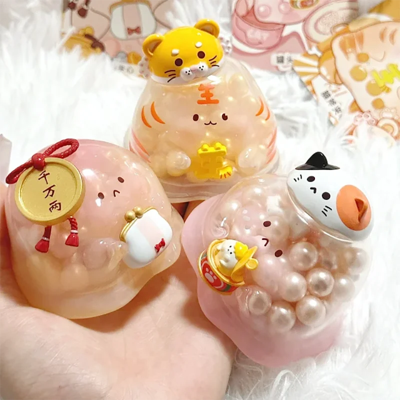 Bubble Egg Sandwich Full Series Cute Blind Box Gen2 Figure Mysterious Surprise Box Collection Statue Girly Heart Decoration Gift