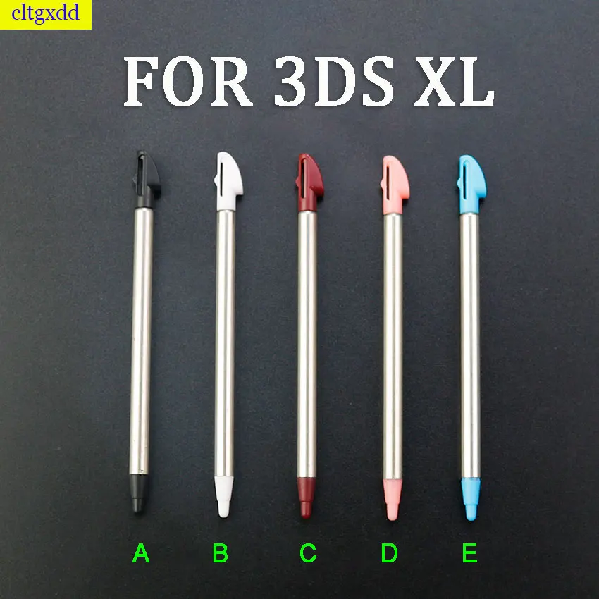 

5 Colors Color Metal Retractable Stylus Pen for 3DS XL N3DS LL High Quality Gaming Accessories Stylus