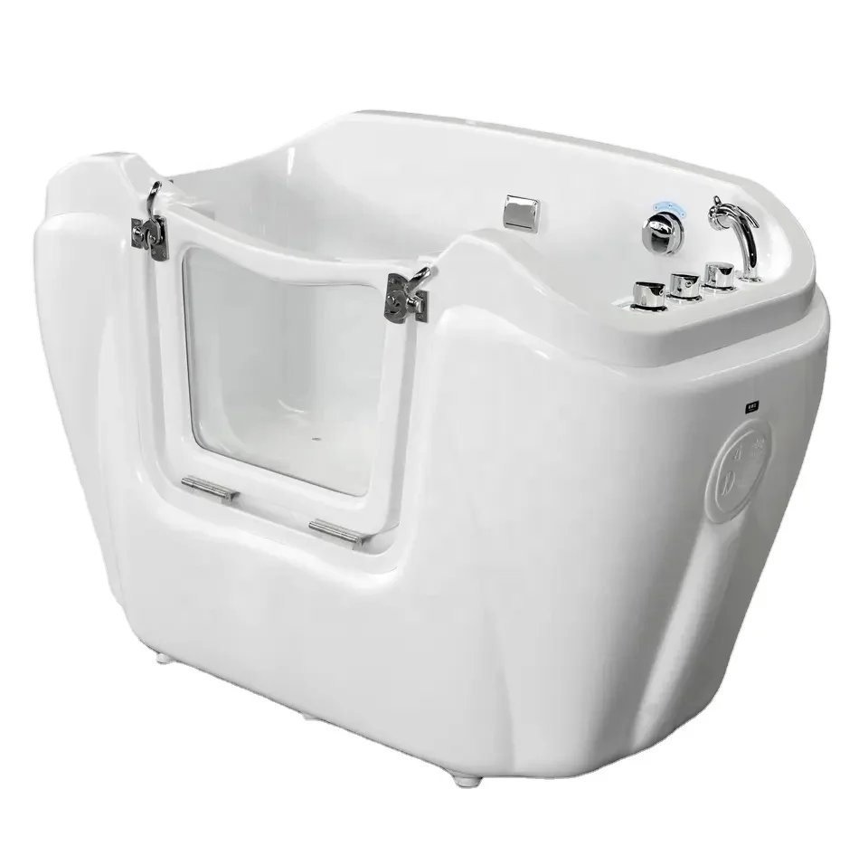 

Factory Price 1 Dog Spa Bath Pet Bath Grooming Bathtub Pet Grooming Equipment Pet Shop OEM