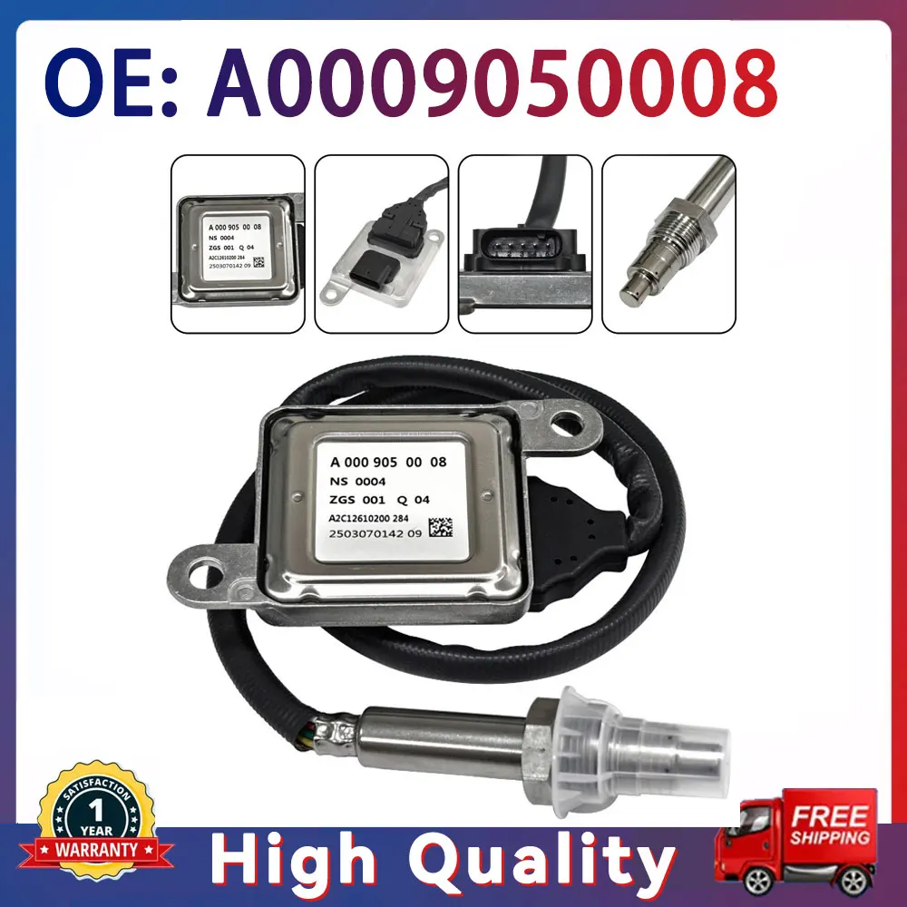 

A0009050008 12V Nitrogen Oxygen Sensor For Mercedes-Benz GLC Coupe X253 SLC SLK W222 2014-2019 0009050008 5WK96681D NOx Sensor