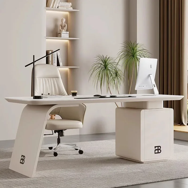 ركن وحدة التحكم طاولة القهوة اجتماع الكمبيوتر المحمول دراسة رخيصة صياغة الجدول شاشة المدرسة تقف Scrivania Bianca اللوازم المكتبية