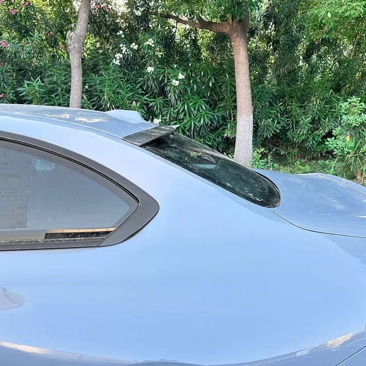 For BMW 2 Series G42 G87 Coupe M240 M2 2022+ Car Tail Top Wind Spoilers Wings Cars Rear Trunk Roof Sport Spoiler Wing Styling