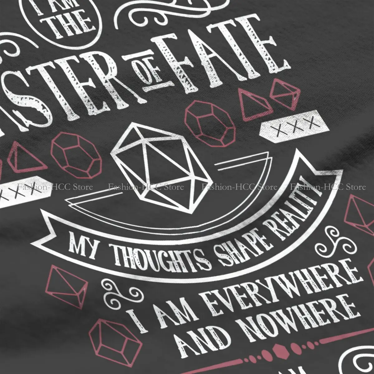 تي شيرت بوليستر خاص من DND الأبراج المحصنة ، جودة عالية ، الهيب هوب ، الاشياء #3