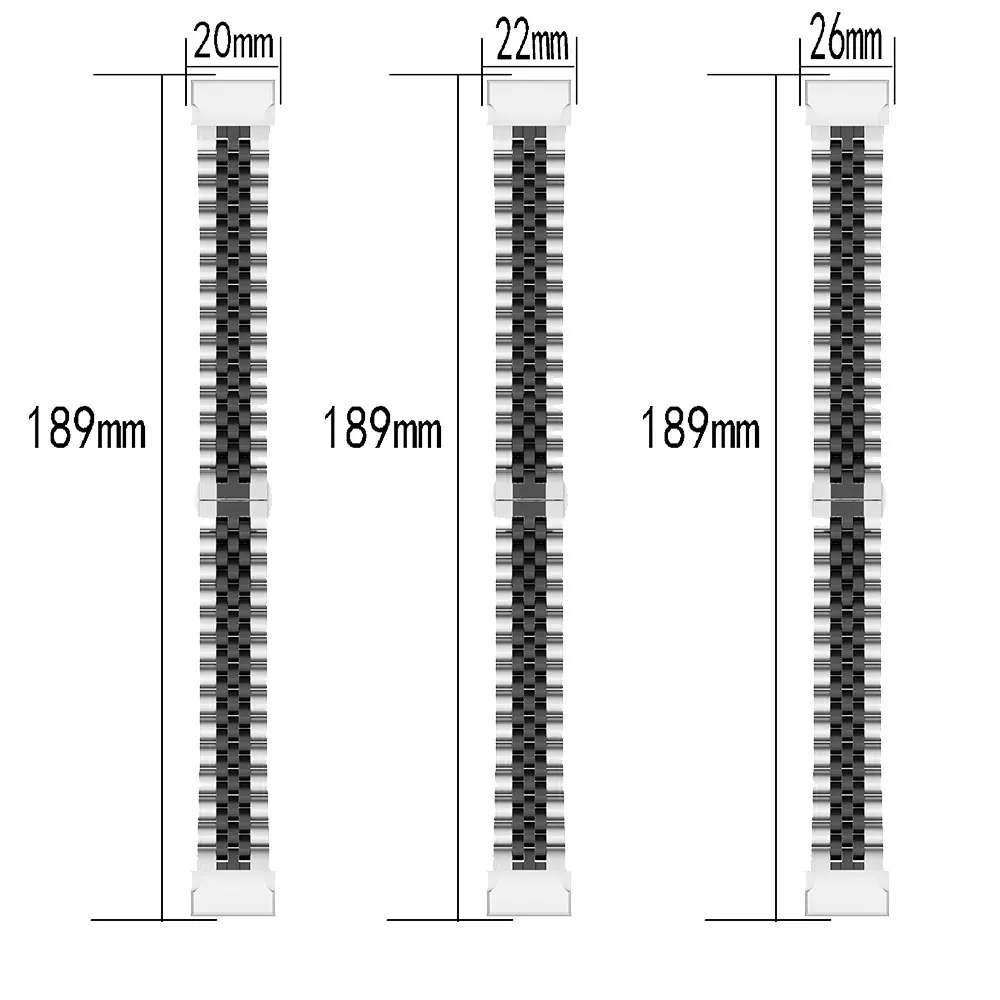 حزام ساعة للغارمين فينيكس 5 6 7 5X 6X 7X 5s 6S 7S سوار ستانلس ستيل معدني حزام ساعة Forerunner 935 945 955