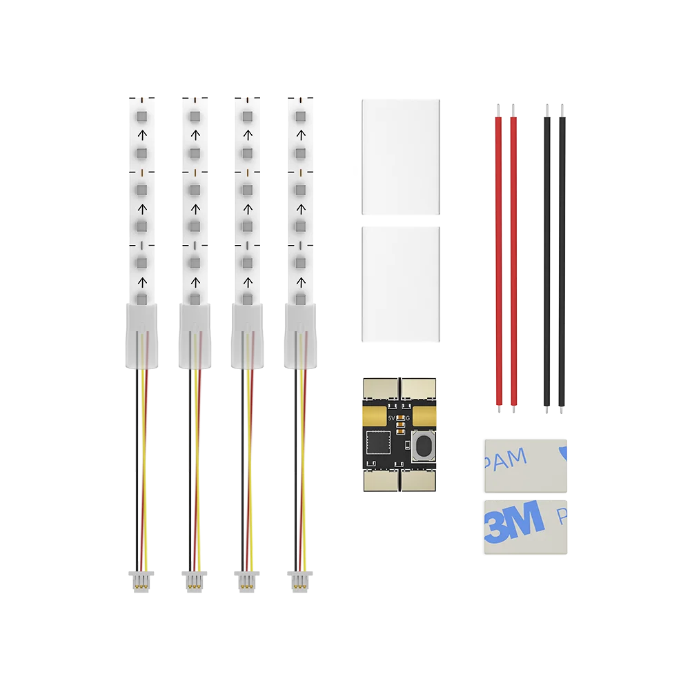 IFlight Mach R5 Sport LED Set piccolo Kit di strisce LED per parti FPV