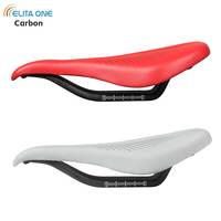 elitaone Bicycle Saddle 240x143mm/155mm Road MTB Bike Carbon Saddles 31A Ultralight 120g Red White Black Optional