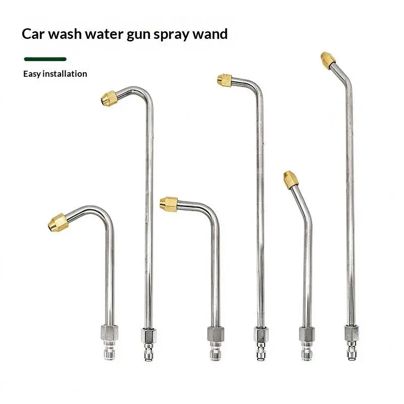 Pressure Washer Extension Spray Wand Set Lightweight Brass Nozzle for Household Car Wash Small Yard Patio Cleaning