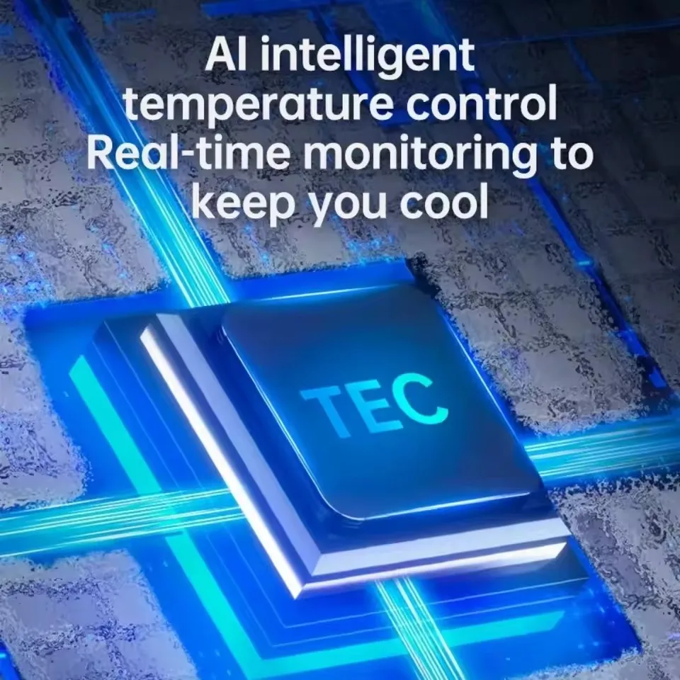 P70 NEW 10W Mobile Phone Semiconductor Cooling Fan Radiator with 2000mAh Battery PUBG Game Cooler for IPhone Android Universal