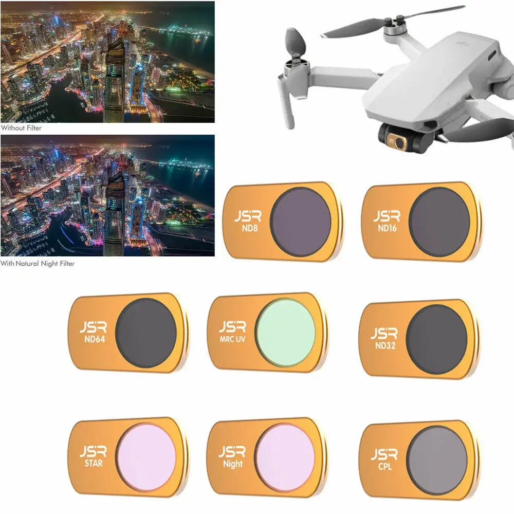 

Drone Filters For DJI Mavic Mini Camera Lens Filter UV CPL ND-PL 8 16 32 64 Star Filter Accessories Kit