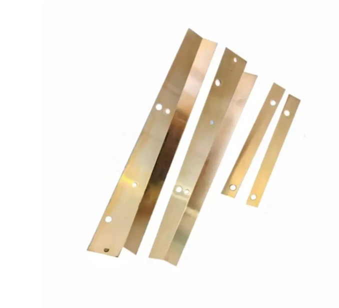 Haas Copper Wiper Strip 93-3018 & Scraper Blade for Y-Axis Way Cover - Fits Vf-0/Vf-1/Vf-2