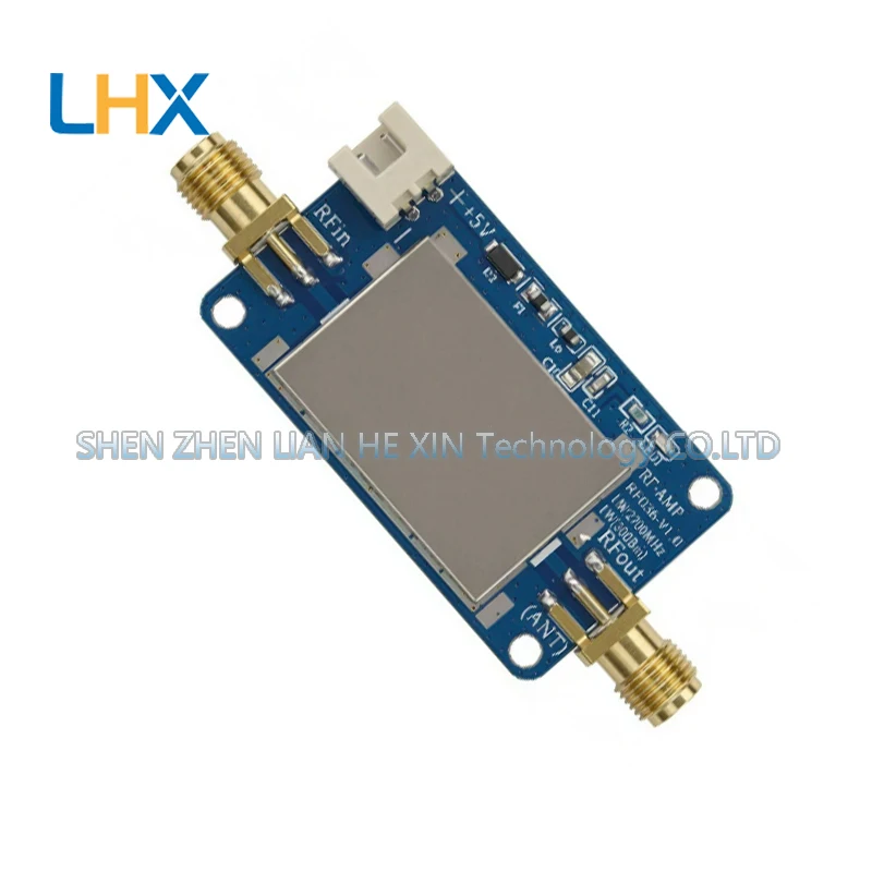RF036 RF medium power amplifier 1.2W wideband high-gain remote control range extender Internet of Things in stock
