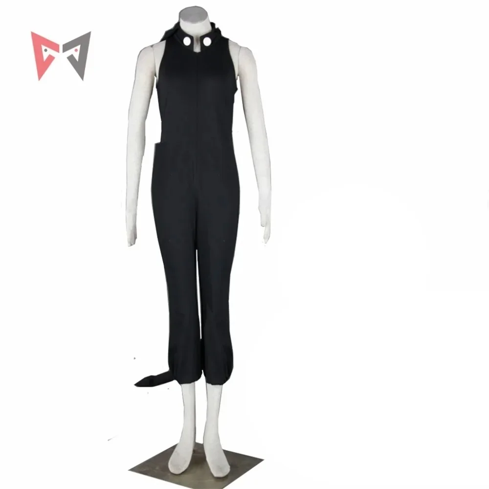 

New Souling Eateries Medusa Cosplay Costume Magic Cat Jumpsuit Black Color For Game Party Halloween Adult Plus Size