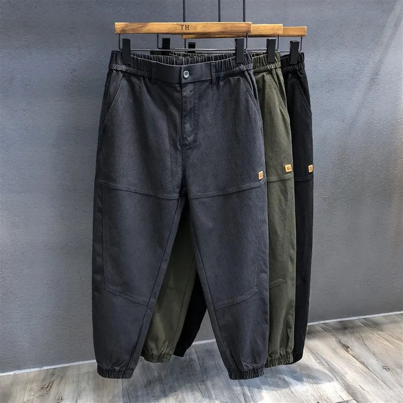 

Outdoor Commuter Loose Fit Men's Casual Pants American Retro Workwear Trousers Spring Autumn Seasonal Faion Trend