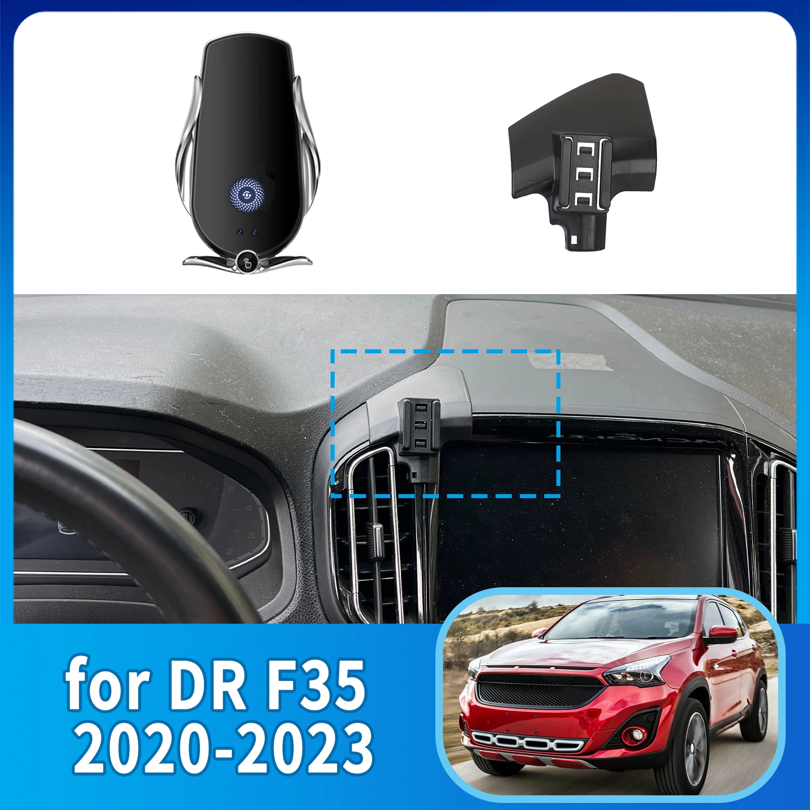 

Car Mobile Phone Holder for DR F35 2020 2021 2022 2023 GPS Bracket Accessories Navigation Stand Auto