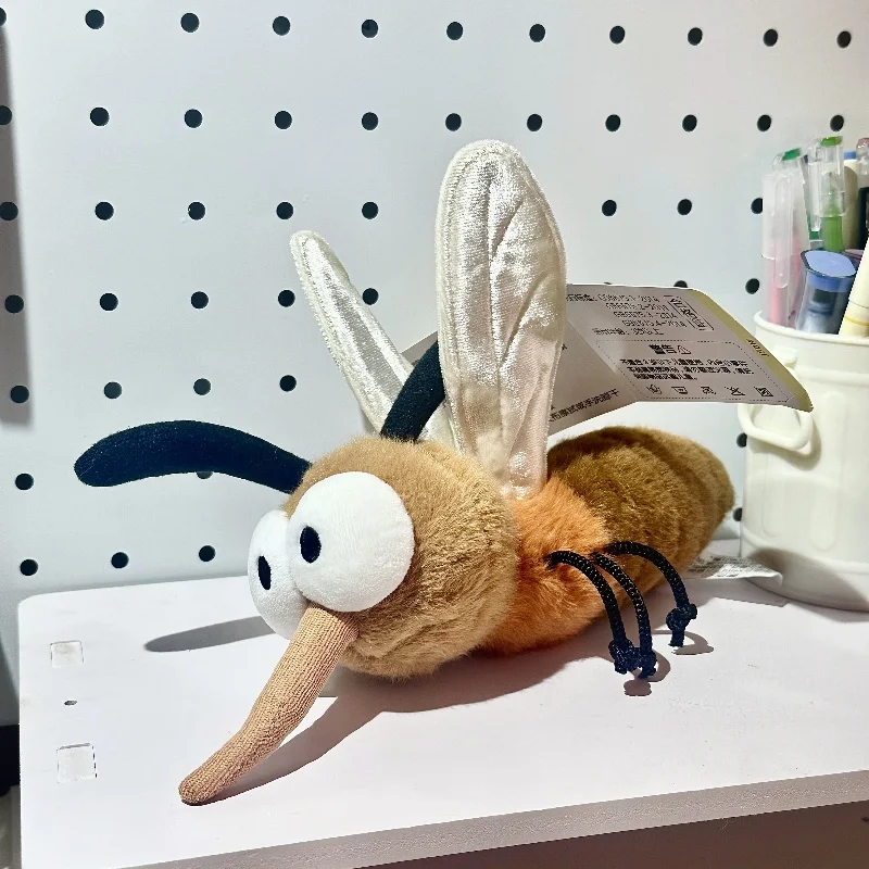 

25 см JOOKI Mosquito Dodum And Barnon Bee, плюшевые игрушки, забавная кукла, подушка для сна, кукла Kawaii, креативный продукт, подарок на день рождения