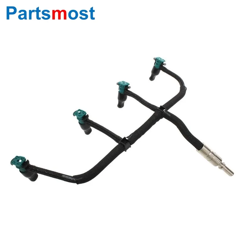 Fuel Return Leak Off Pipe for 2.2 Diesel Land Rover Freelander 2 Range Rover Evoque Discovery Sport Jaguar XF C2S52474 LR051528