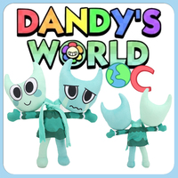 30cm Dandy’s World Plush Seafoam Razzle & Dazzle Plush Toys Game Peripheral Dolls Boys Birthday Gifts Toys for Kids Room Decor