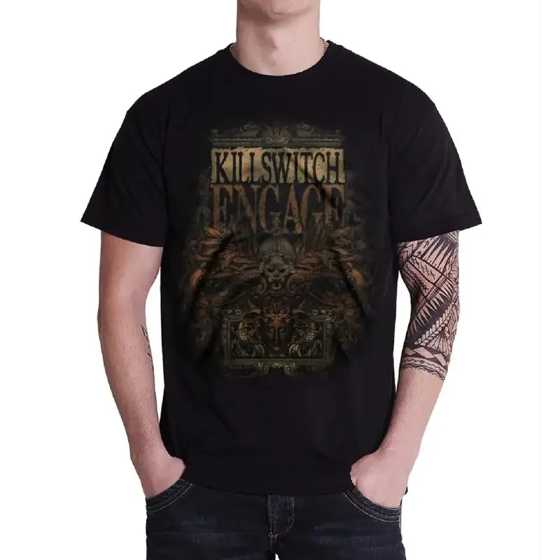 Killswitch Engage T Shirt Army Distressed Band Logo Official Mens Black
