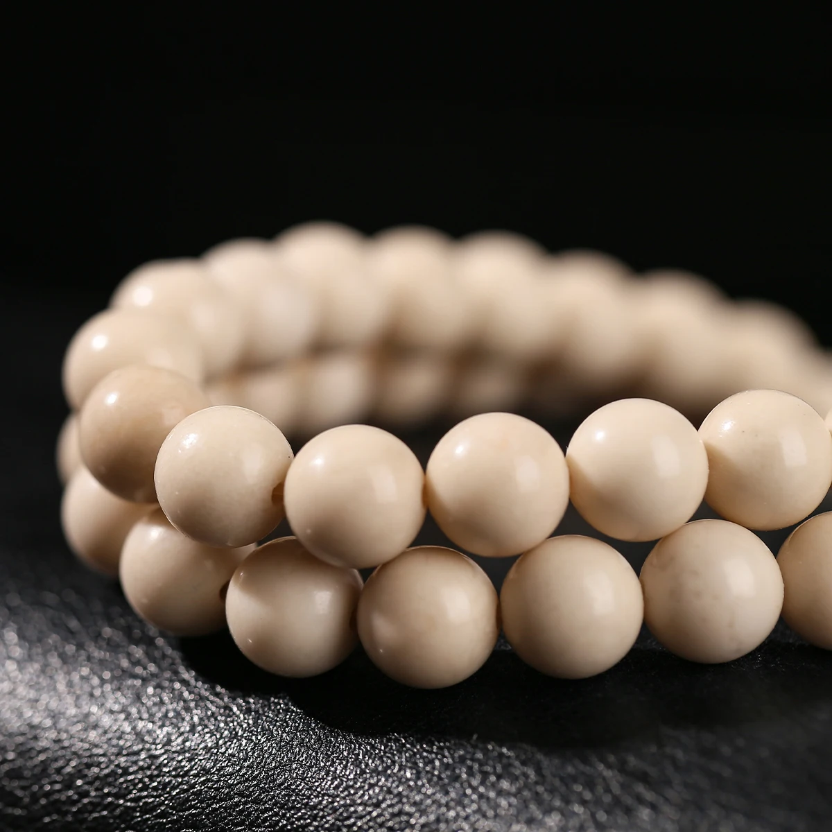4 6 8 1012 مللي متر حجر المرجان الأبيض الطبيعي حبة فاصل مستدير فضفاض ل اليدوية DIY بها بنفسك صنع المجوهرات أساور القلائد اكسسوارات