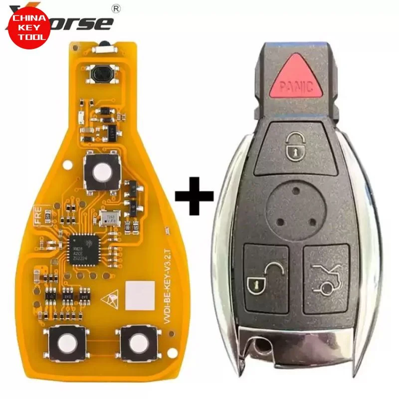 

1 шт. Xhorse VVDI ключ для Benz XNBZT1GL с высококачественным пультом дистанционного управления