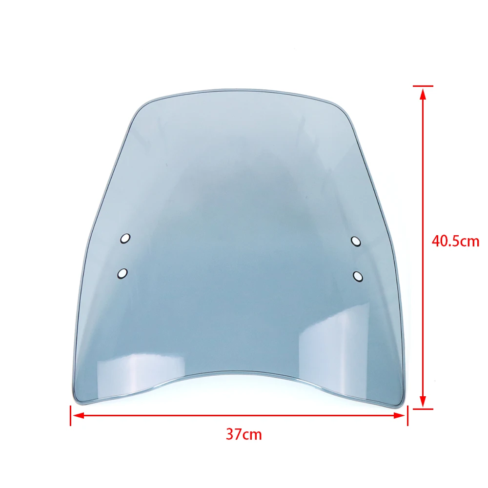 FOR KYMCO AGILITY 50 125 CITY S 125I Universal Windscreen Windshield Accessories Wind Deflector Kit Motorcycle Electric Scooter