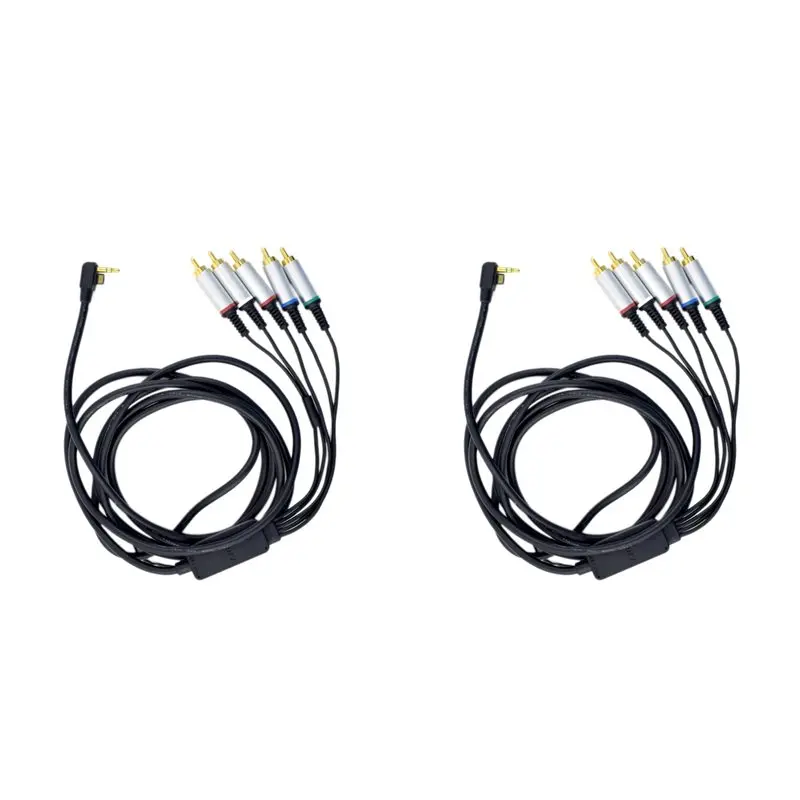 【elevate-life】-2x-cabo-de-video-de-tv-rca-av-para-cabo-psp-2000-3000-av