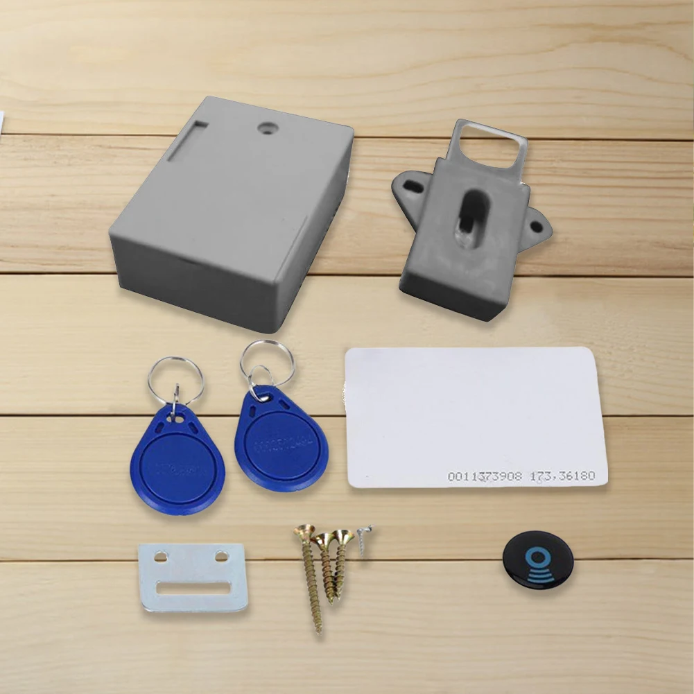 T3 Cabinet Smart Locks Invisible Sensor Lock RFID IC Card Drawer Locker Device for Furniture Wardrobe