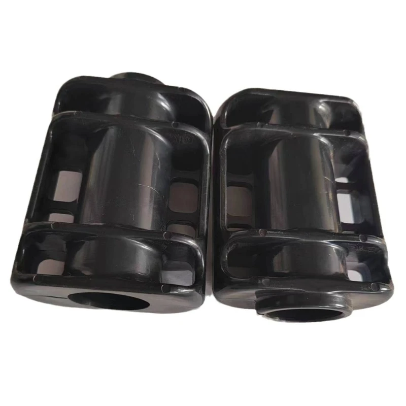 2Pcs Exercise Machine Wide Flat Pedals with Antislip Surfaces Plastic Foot Plates for Gym Equipment Accessories