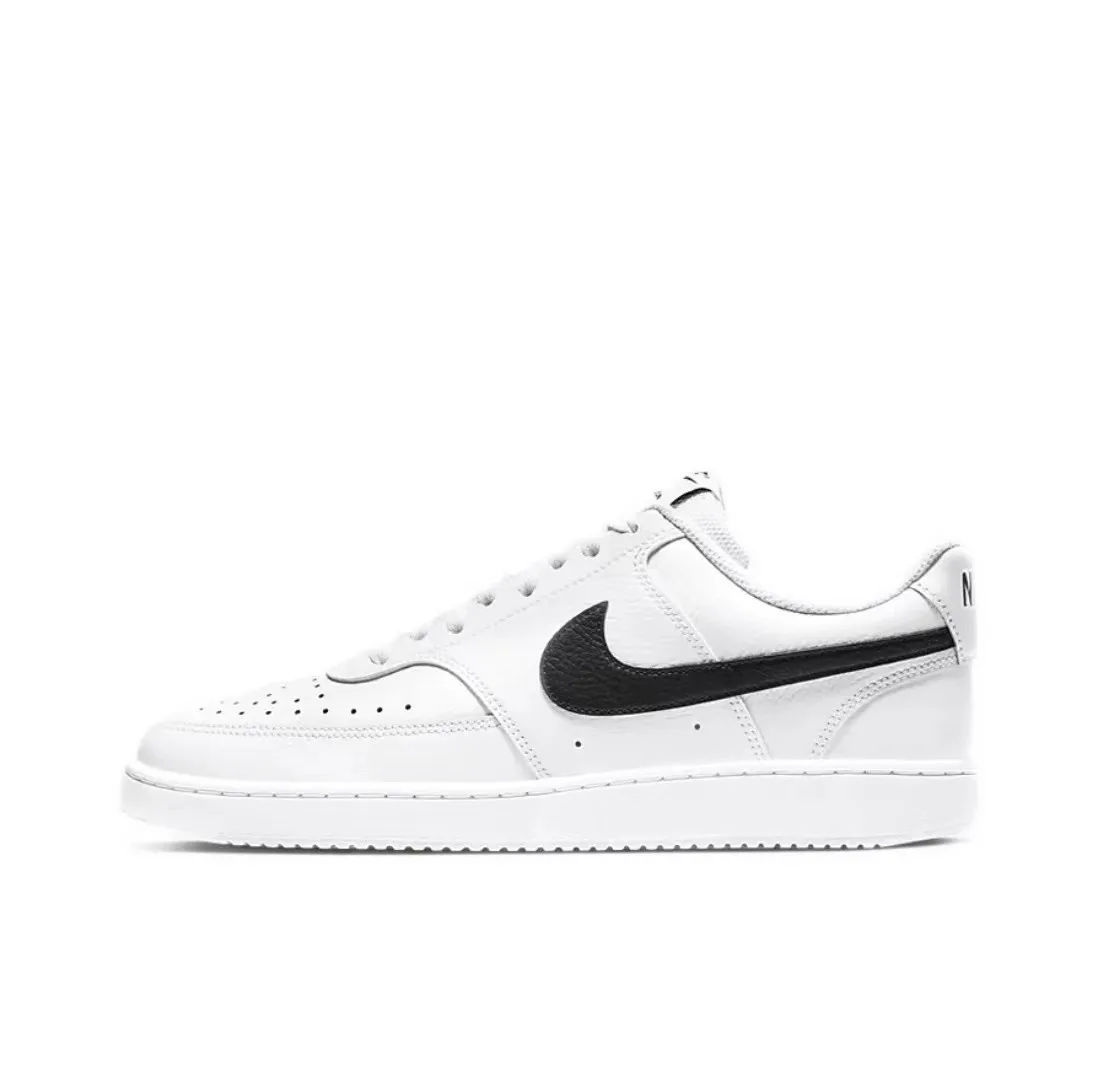 Nike Court Vision Low Low cut Durable Casual Sneakers for Men and Women