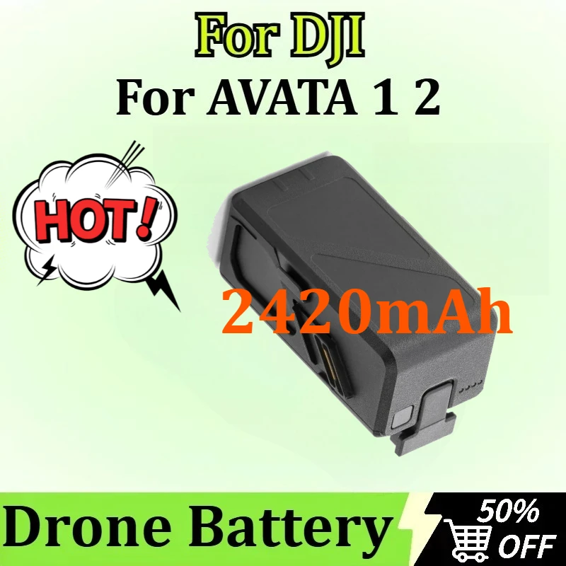 

New Drone Battery for DJI AVATA 1 2 BWX169-2420 14.76V 65W 2420mAh Charger Box Battery