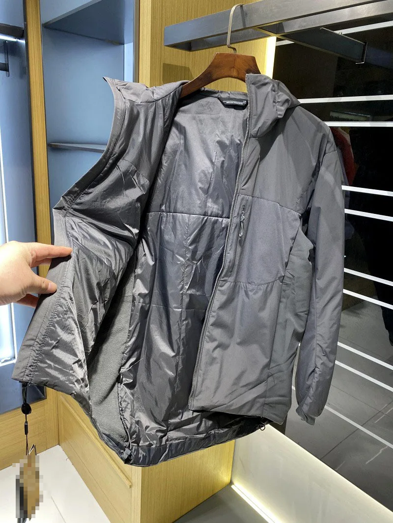 겨울 신상품 남성용 고급 아웃도어 코튼 재킷 따뜻함의 왕 버전 루즈핏 롱 슬리브 지퍼 장식 폴리에스터...