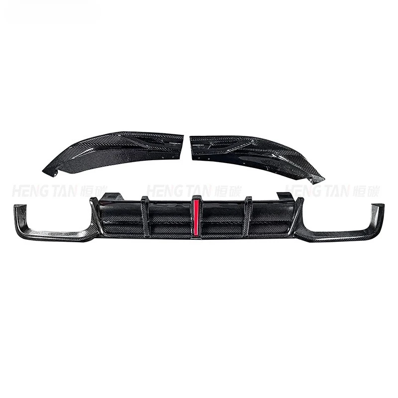 

Suitable for BMW X3M X4MF97 Carbon Fiber Modified Rear Lip AE Diffuser Rear Shovel Auto Parts with Light