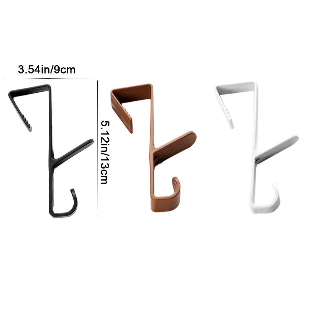 Picture 7: Plastic Cupboard Bags Storage Holder Non Perforated Hanging Cabinet Door Hook Multiple Colors Space Saving Towels Hook Kitchen