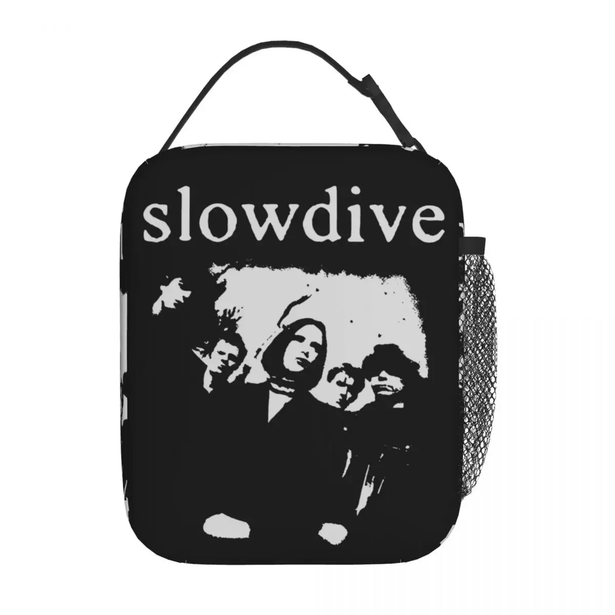 

Изолированная сумка для ланча Slow Dive, портативная женская сумка для ланча, школьная дорожная сумка для бенто