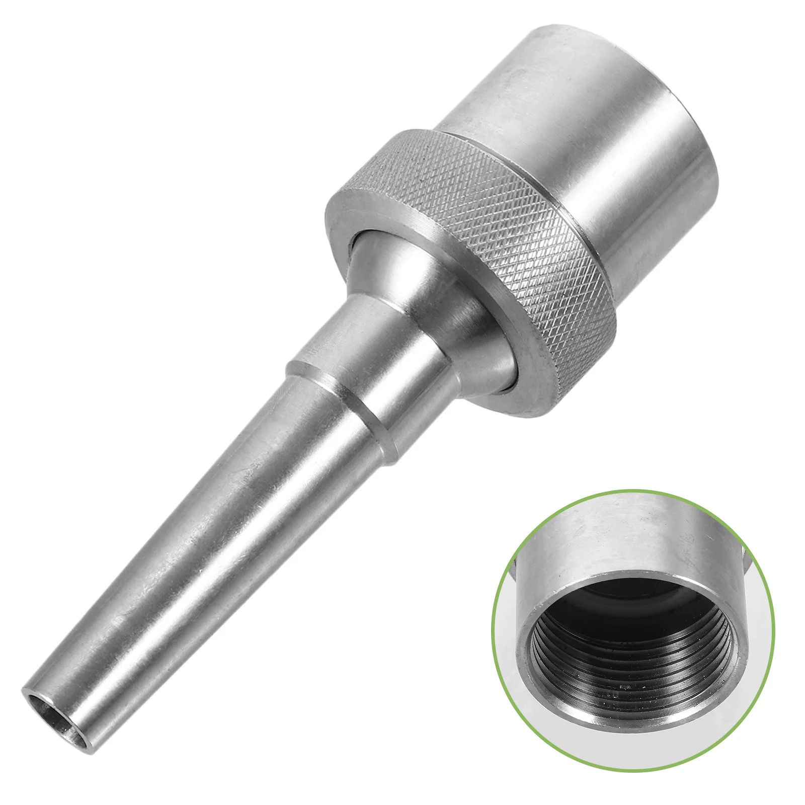 

Durable Stainless Steel Swivel Jet Nozzle Versatile Water Scenes Fountain Sprayer Outdoor Pond Sprinkler Head Easy Setup