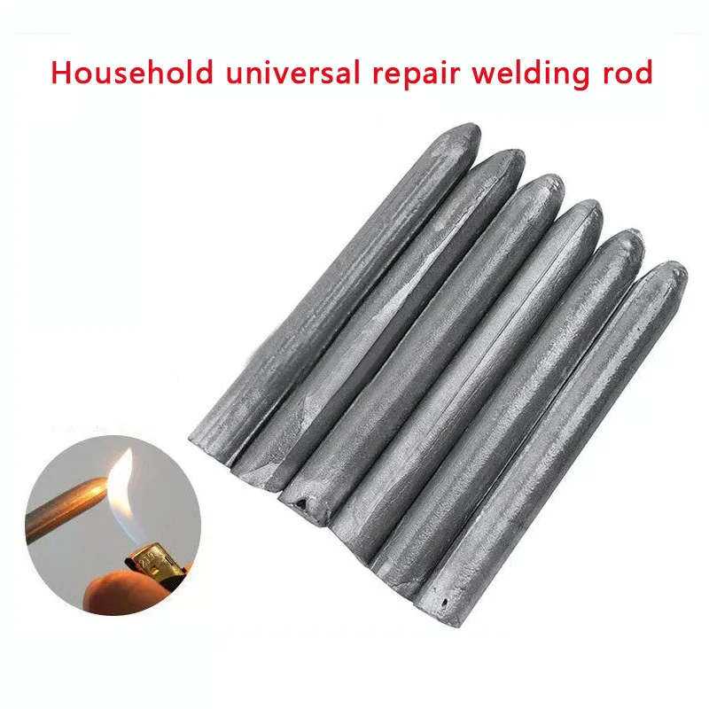 

3/6PCS Copper Iron Soldering Aluminum Repairing Holes Solder Rod Agent Kits Low Temperature Easy Melt Welding Rods
